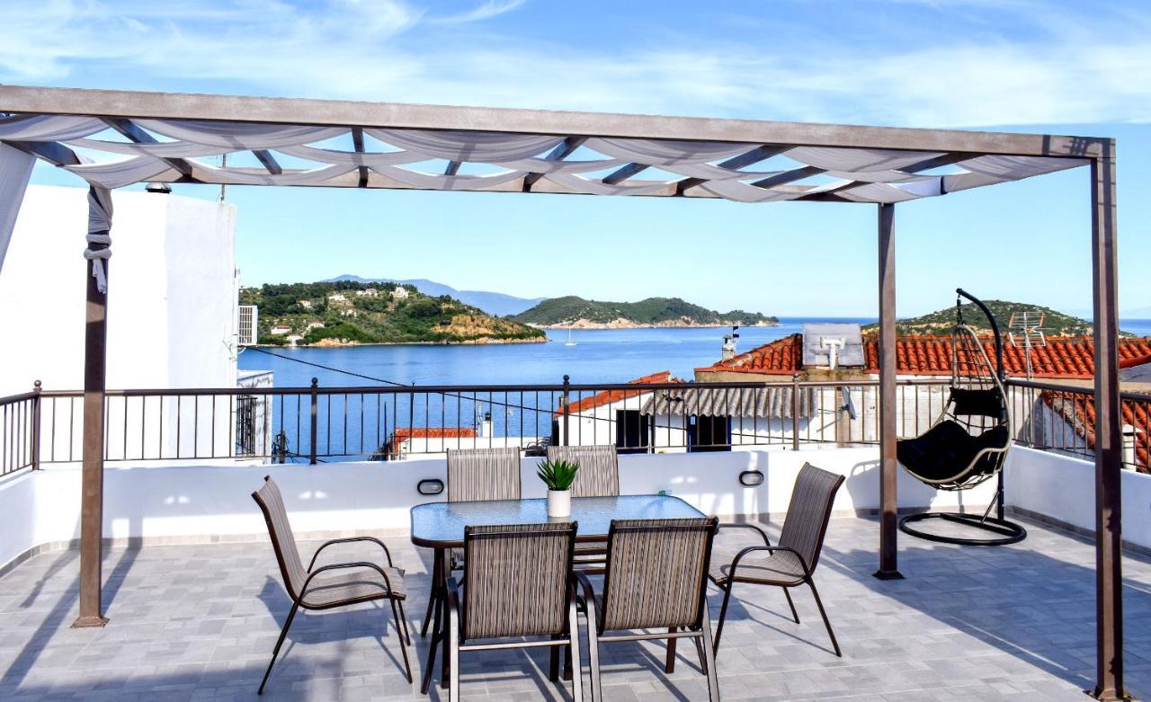 La Maison Plakes Rooftop Apt Skiathos by Eksteriør billede