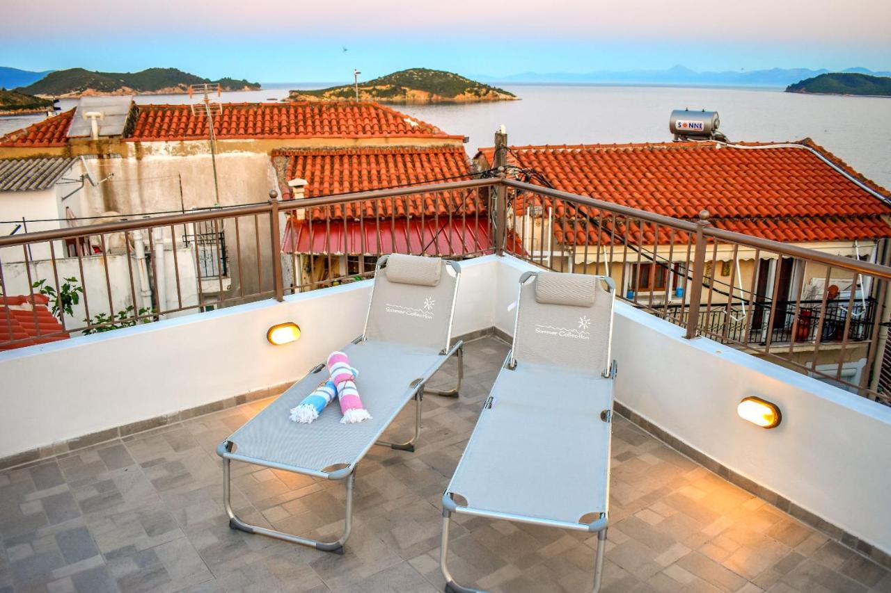 La Maison Plakes Rooftop Apt Skiathos by Eksteriør billede