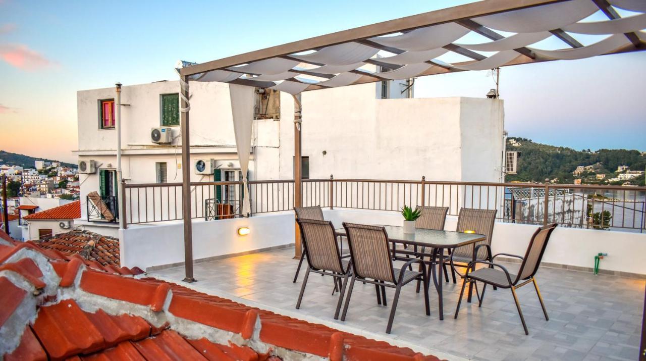 La Maison Plakes Rooftop Apt Skiathos by Eksteriør billede