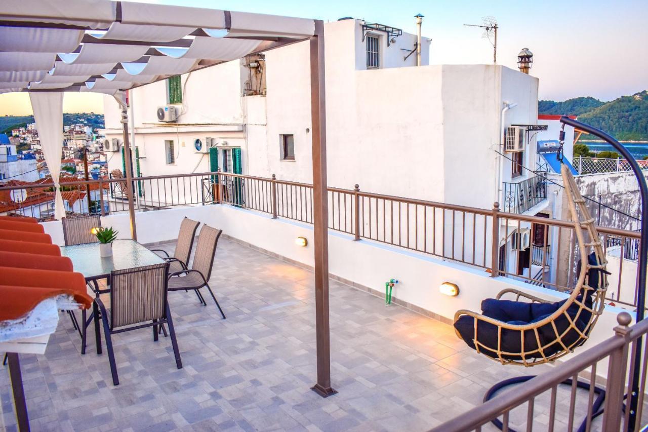 La Maison Plakes Rooftop Apt Skiathos by Eksteriør billede