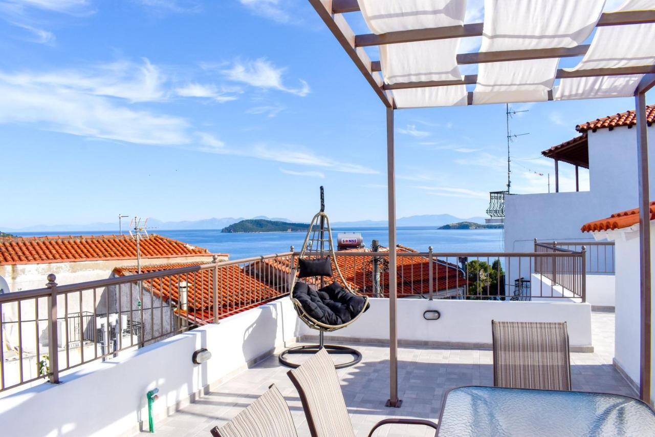 La Maison Plakes Rooftop Apt Skiathos by Eksteriør billede